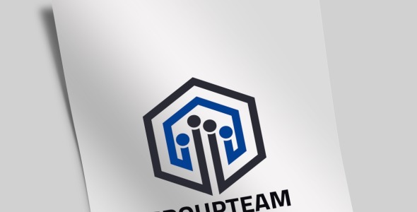 Шаблон логотипа на тему графика