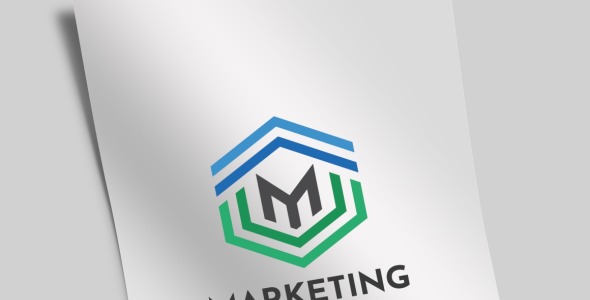 Шаблон логотипа на тему графика