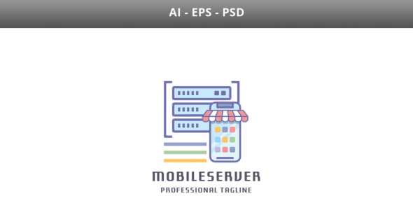 Шаблон логотипа на тему графика