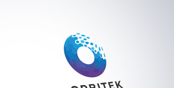 Шаблон логотипа на тему графика