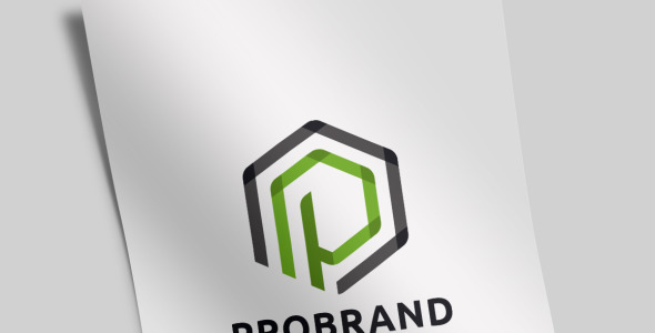 Шаблон логотипа на тему графика