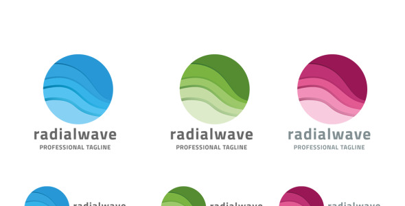 Шаблон логотипа на тему графика