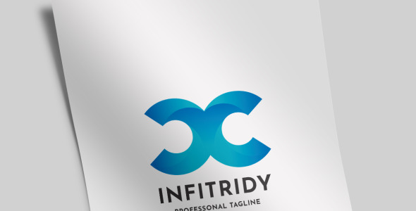 Шаблон логотипа на тему графика