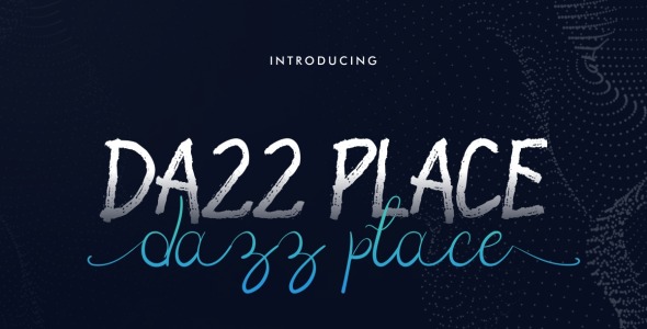 Шрифт на тему графика