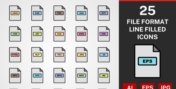 Набор иконок на тему графика