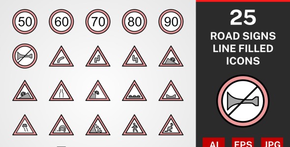 Набор иконок на тему графика