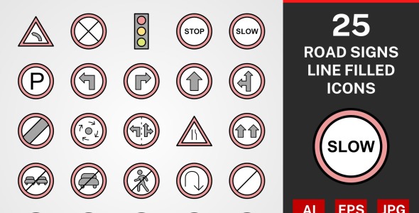 Набор иконок на тему графика