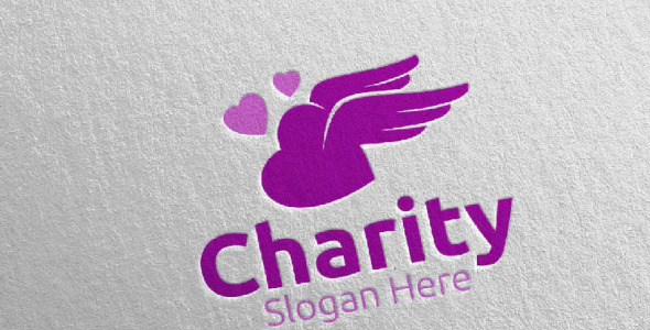 Шаблон логотипа на тему графика