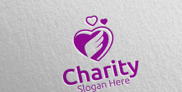 Шаблон логотипа на тему графика