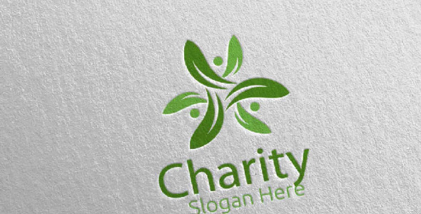 Шаблон логотипа на тему графика