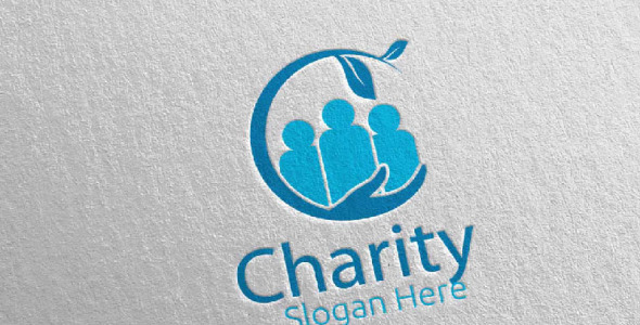 Шаблон логотипа на тему графика