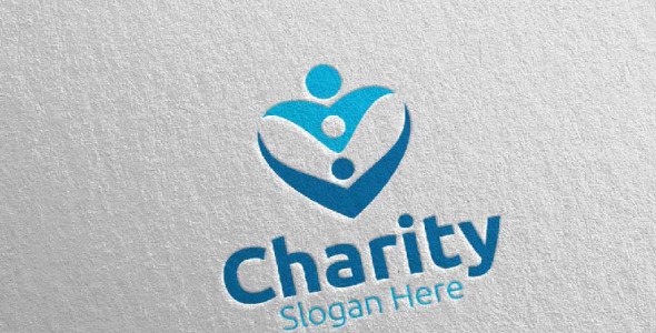 Шаблон логотипа на тему графика