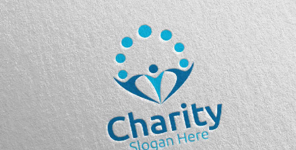 Шаблон логотипа на тему графика