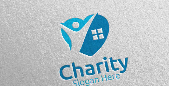 Шаблон логотипа на тему графика