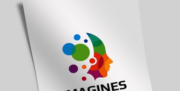 Шаблон логотипа на тему графика