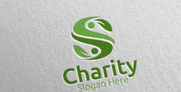 Шаблон логотипа на тему графика