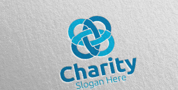 Шаблон логотипа на тему графика