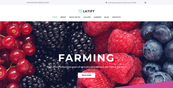 частная ферма moto cms 3 шаблон
