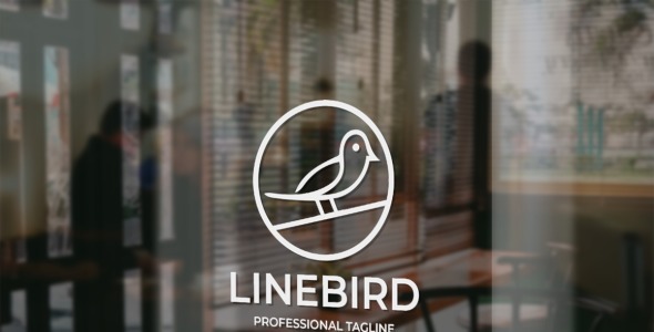 Шаблон логотипа на тему графика