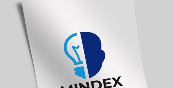 Шаблон логотипа на тему графика