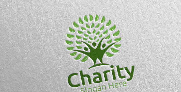 Шаблон логотипа на тему графика