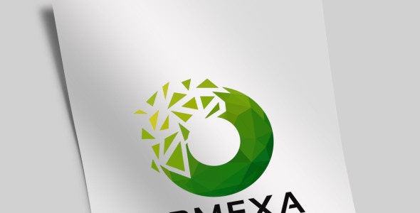 Шаблон логотипа на тему графика