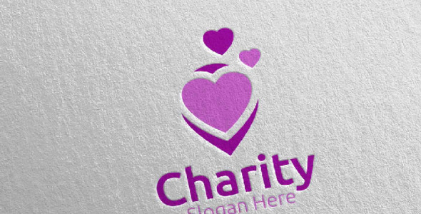 Шаблон логотипа на тему графика