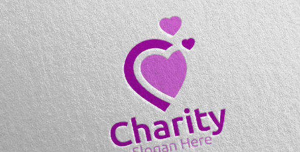 Шаблон логотипа на тему графика