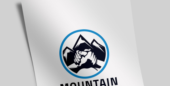 Шаблон логотипа на тему графика