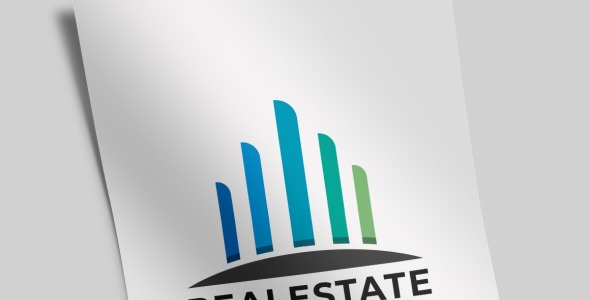 Шаблон логотипа на тему графика