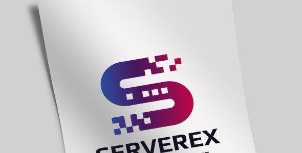 Шаблон логотипа на тему графика