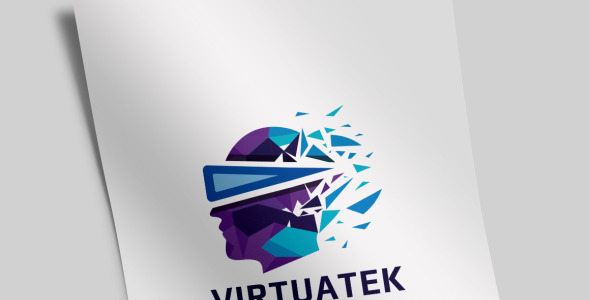 Шаблон логотипа на тему графика