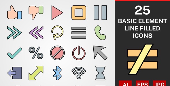 Набор иконок на тему data