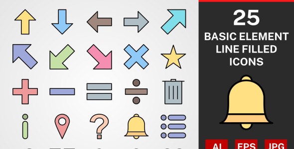 Набор иконок на тему data