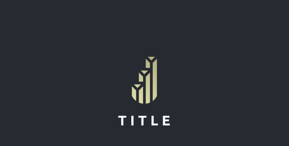 Шаблон логотипа на тему графика