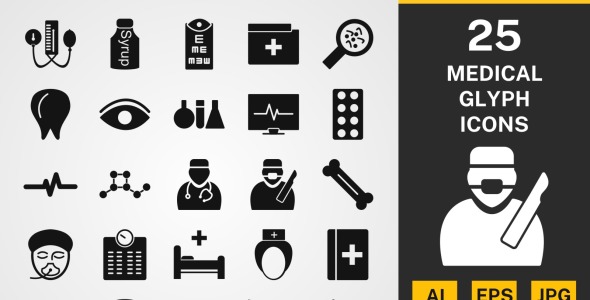 Набор иконок на тему medical