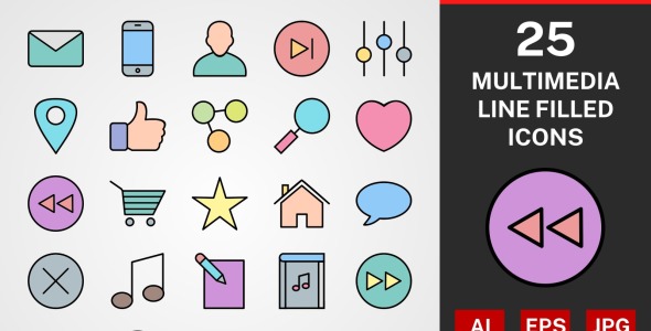 Набор иконок на тему data