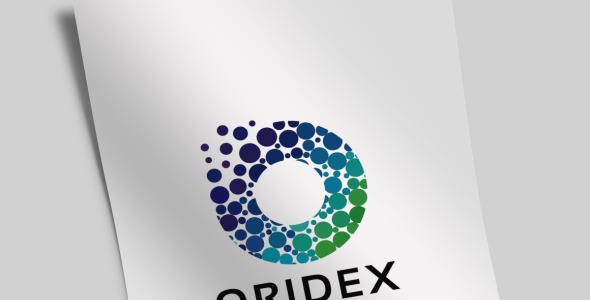 Шаблон логотипа на тему графика