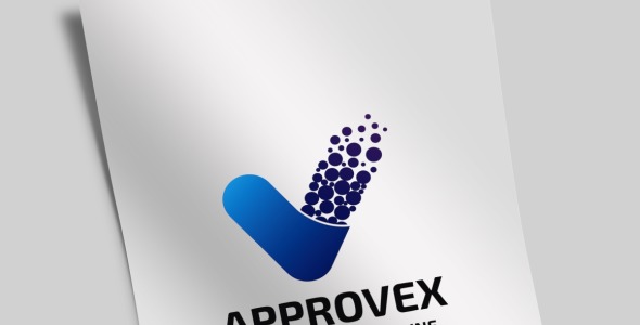 Шаблон логотипа на тему графика