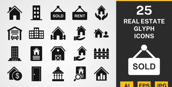 Набор иконок на тему city