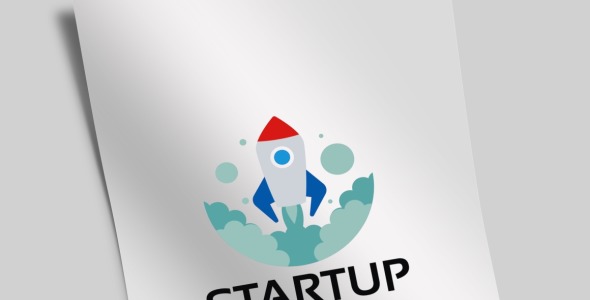 Шаблон логотипа на тему графика