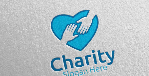 Шаблон логотипа на тему графика