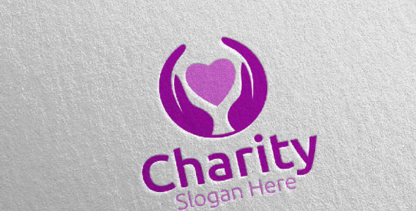 Шаблон логотипа на тему графика