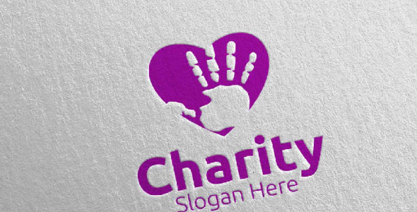 Шаблон логотипа на тему графика