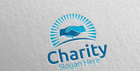 Шаблон логотипа на тему графика