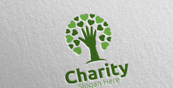 Шаблон логотипа на тему графика