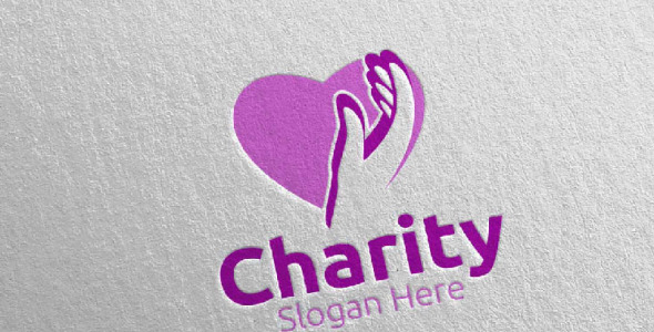 Шаблон логотипа на тему графика