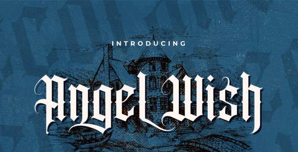 Шрифт на тему графика