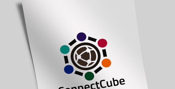 Шаблон логотипа на тему графика