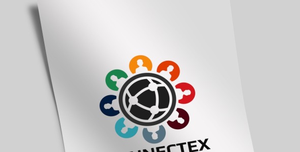 Шаблон логотипа на тему графика